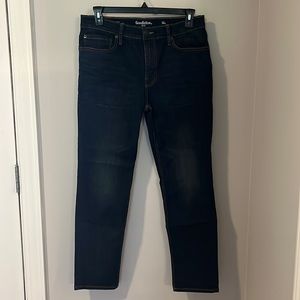 Goodfellow Mens Jeans 33x30, Dark Wash